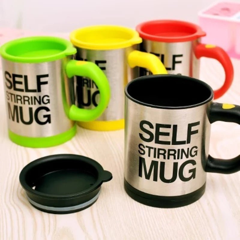 Caneca Misturadora Inox 400ml – Praticidade Total - Tudo & Mais