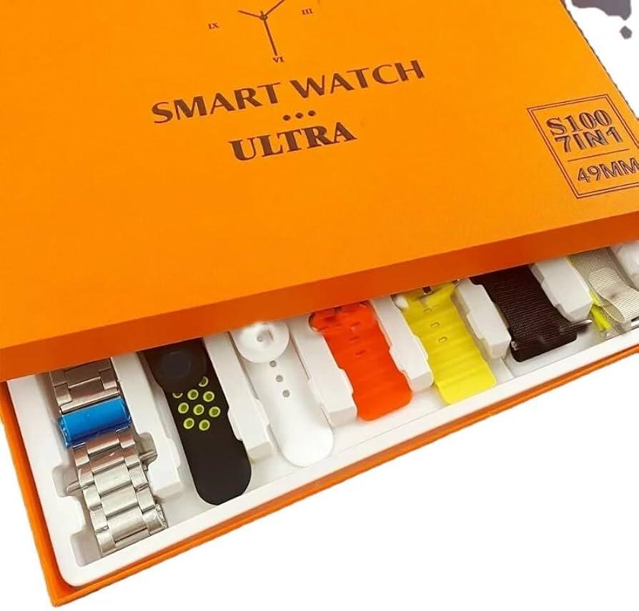 Smartwatch (reloj inteligente) + 7 Correas - Tudo & Mais